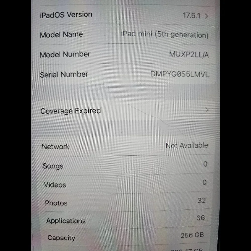 Apple iPad Mini 5 5th Gen 256GB Cellular & AirPods 2nd Gen Complete + Extras Lot